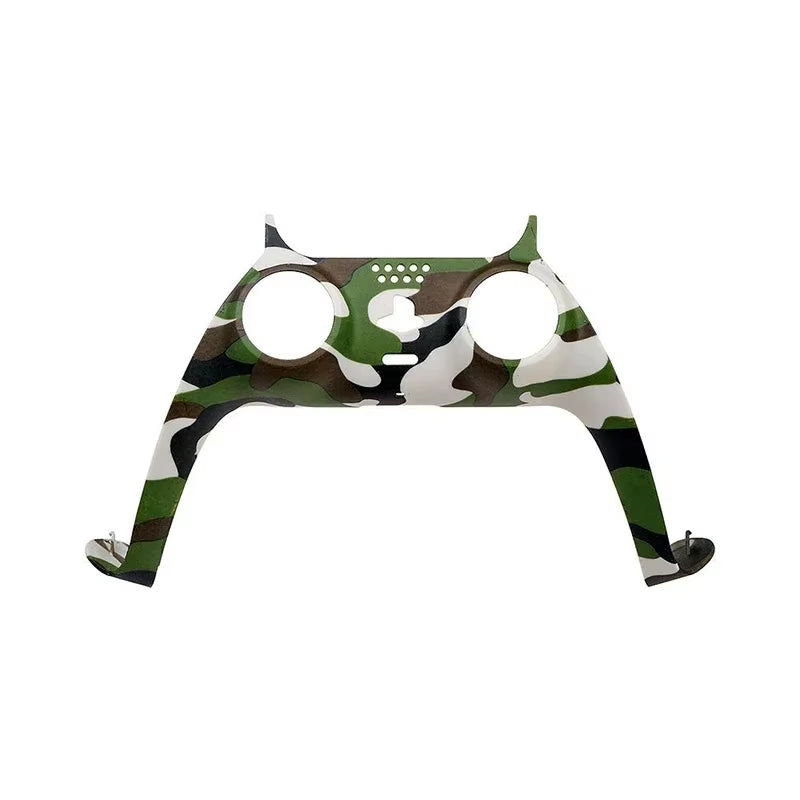 Camouflage Controller Joystick Handle Decorative Strip Accessories for PS5 Gamepad Handle Decoration Strip Gamepad Shell Cover